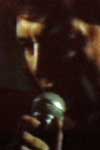 Stillfoto aus einem Live Video der Band  Mishima,  M. Marburger  singing. Original Video: Christopher Smith